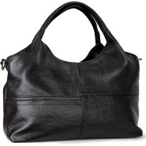 Vegan Leather Purses for Women with Detachable Satchel Strap, Ladies